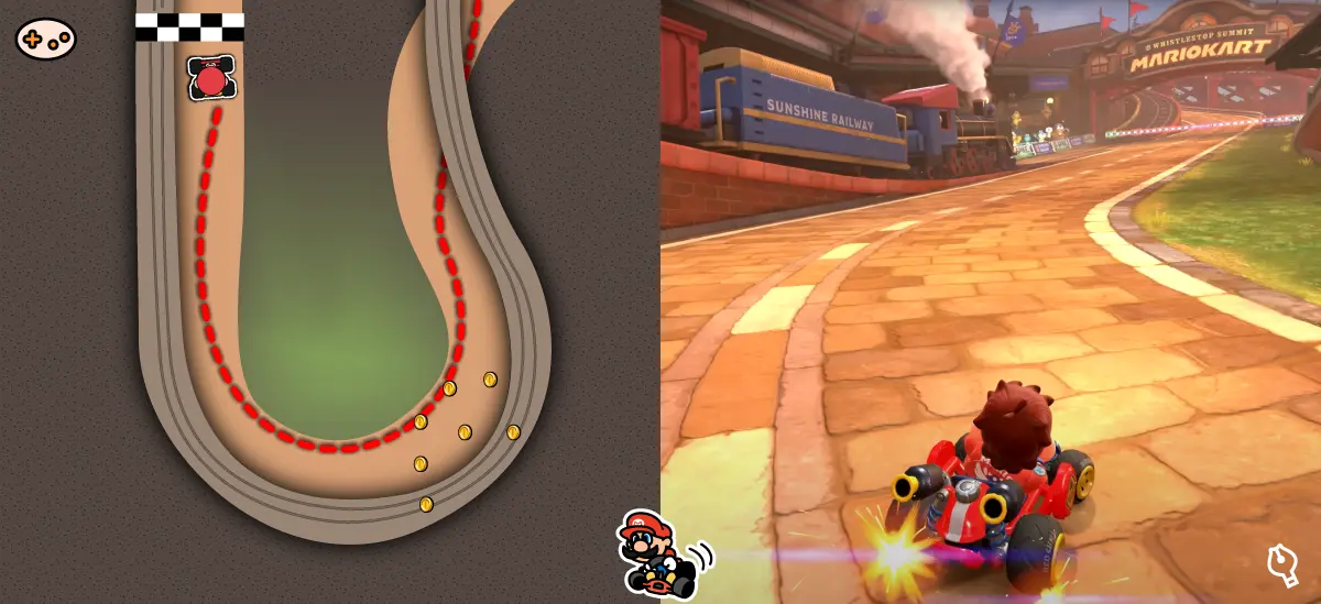 シュポポコースターのチェックポイント4