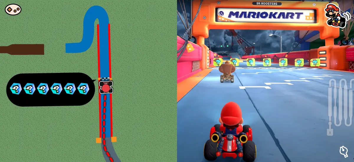 シュポポコースター～DKうちゅうセンターのチェックポイント4