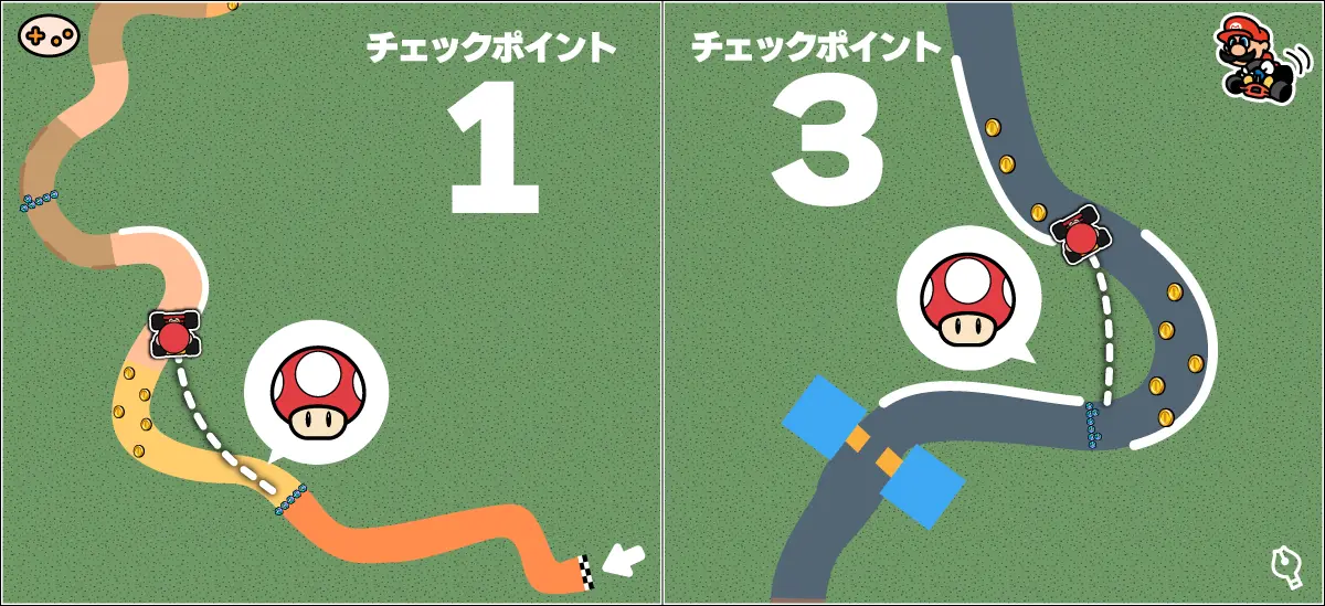 シュポポコースター～DKうちゅうセンターのショートカット