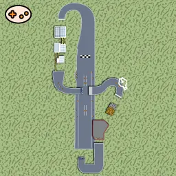 トロフィーシティのコースマップアイコン