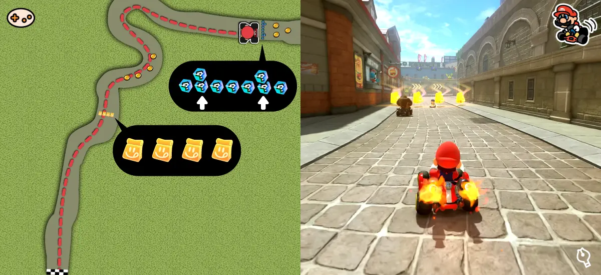 トロフィーシティ~シュポポコースターのチェックポイント1