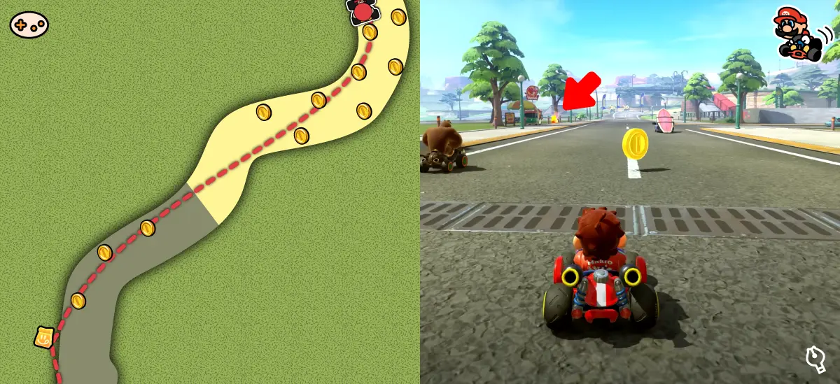 トロフィーシティ~シュポポコースターのチェックポイント2
