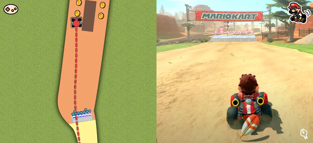 トロフィーシティ~シュポポコースターのチェックポイント3