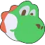 マリオのつめつめ消しゴムの絵文字