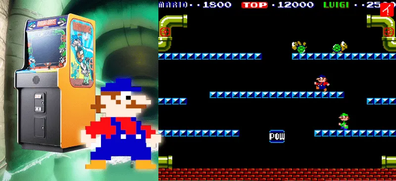 アーケード版マリオブラザーズ