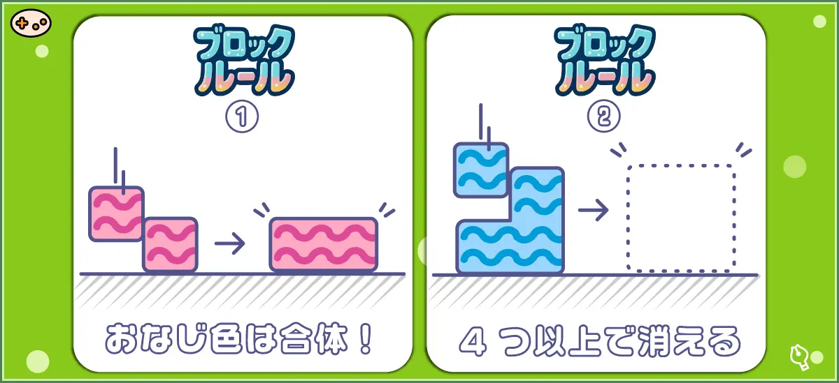 ミスタードリラー2 最初の1時間で習得すべき基礎の図解〜ブロックルール〜