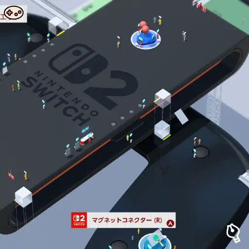 マグネットコネクター(R)の位置