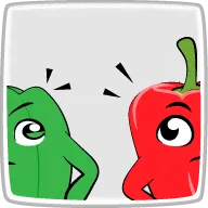 緑ピー＆赤パプ