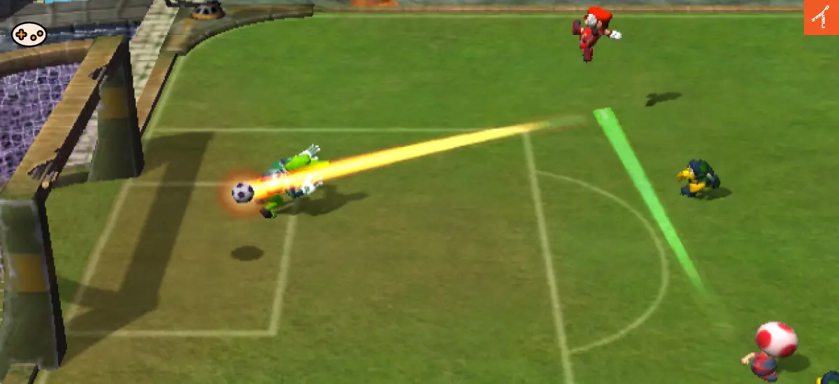 パーフェクトパス成功時のスクリーンショット。