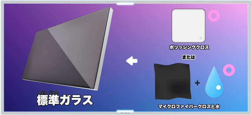 Pro Display XDR標準ガラスのお手入れ方法