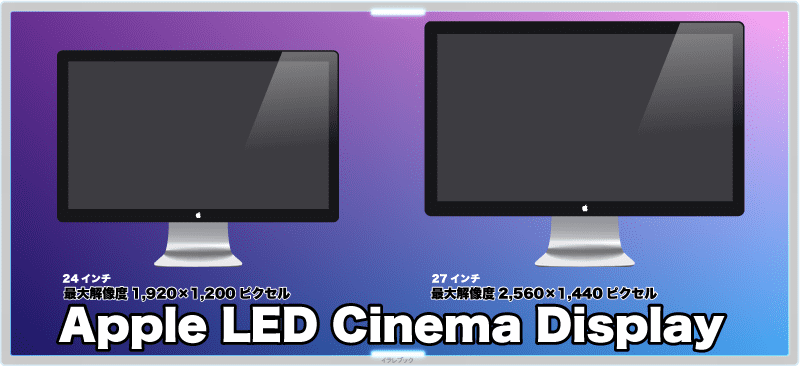 Apple LED Cinema Display (24-inch)/(27-inch)