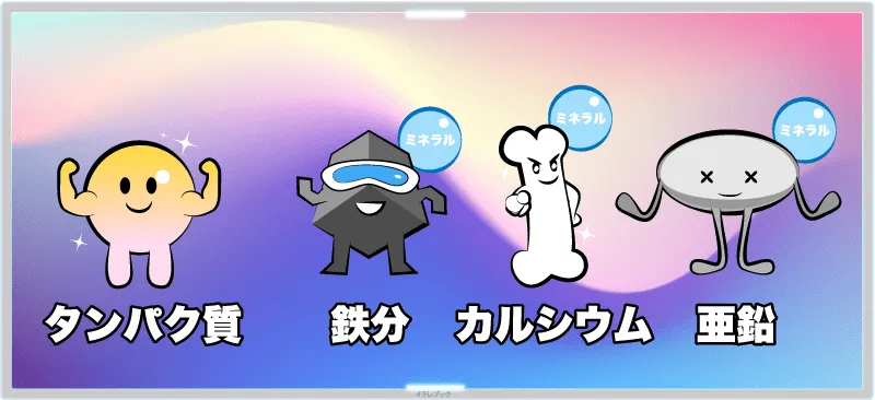 かぼちゃの種は、タンパク質と鉄分、カルシウム、亜鉛などのミネラルが豊富