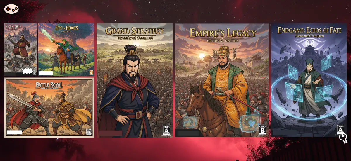 三国志IVシナリオはゲームジャンルだ