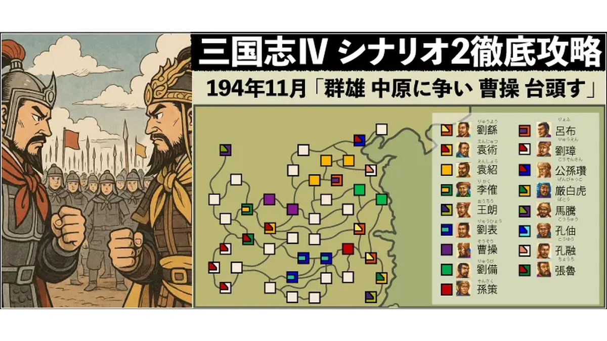 三国志 4 攻略