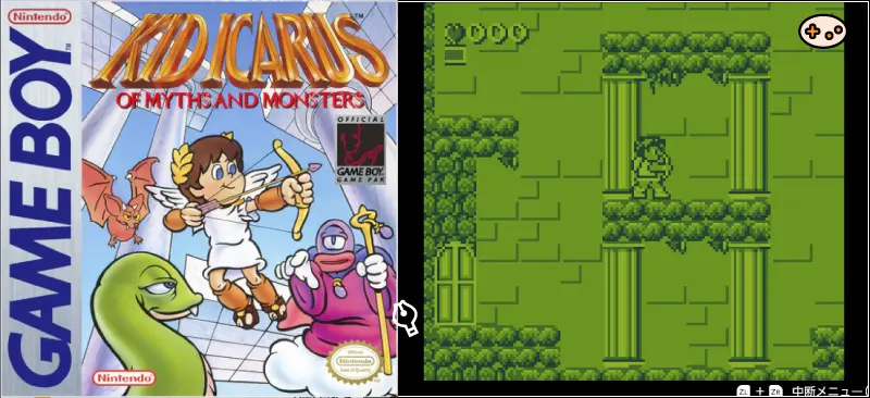 Kid Icarus: Of Myths and Monstersのゲーム画面