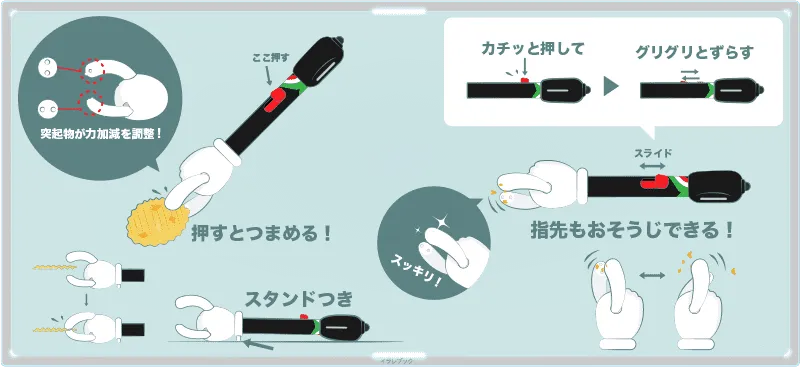 スマートポテトチップスの使い方1