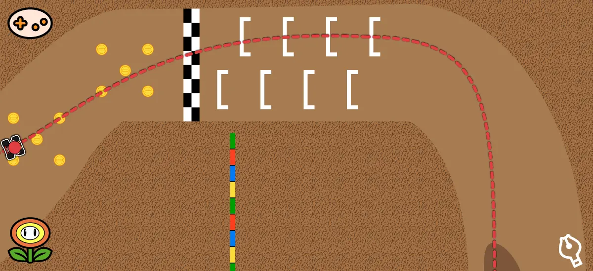 チョコレー島1第五コーナー攻略ポイント
