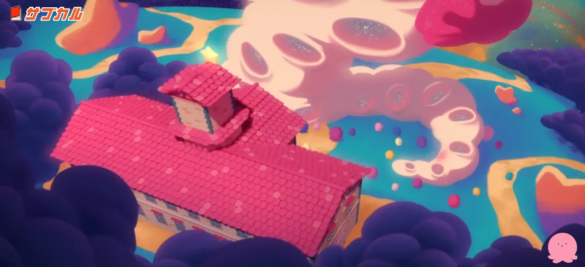 ハッピー船に乗るタコピー