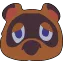 たぬきちのつめつめ消しゴムの絵文字