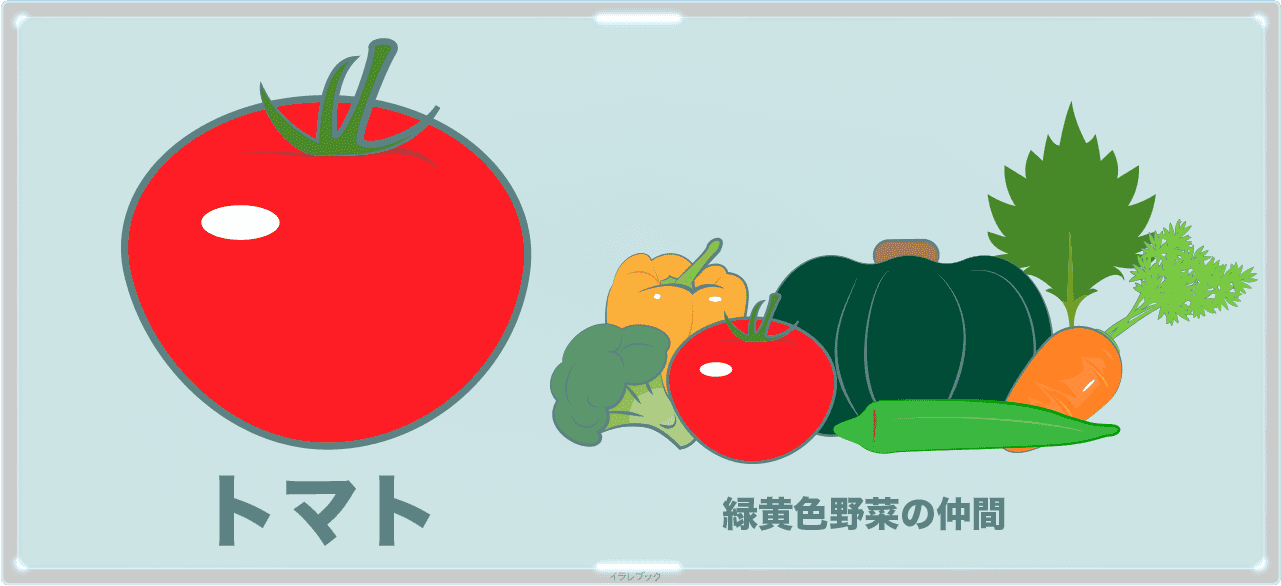 トマトは緑黄色野菜