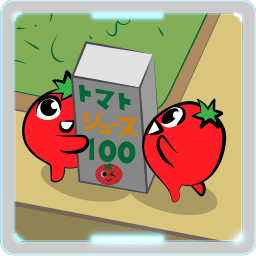 トマトジュースイラスト リコピンの効果 トマトジュース界の革命児 カゴメトマトジュースpremium