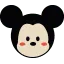 ツムツムのつめつめ消しゴムの絵文字