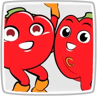 トマビーと赤ピーマン