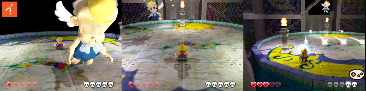 ベイビーエンジェルのボス攻撃パターン