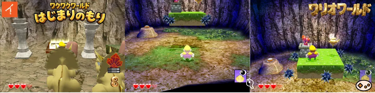 はじまりのもりの木の扉8ゲームスクリーンショット3点