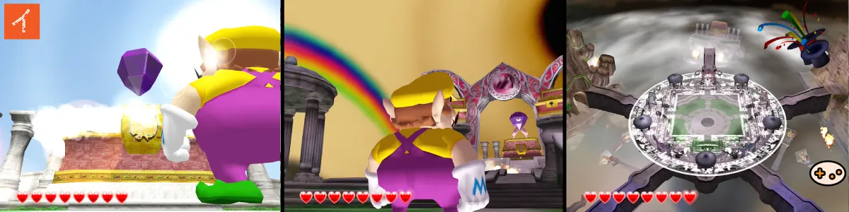 黒い宝石 最終決戦場所ゲーム画面