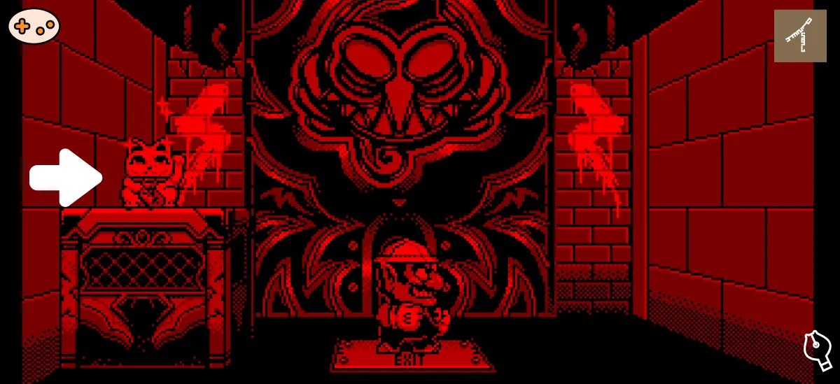 ステージ1 招き猫の場所スクショ