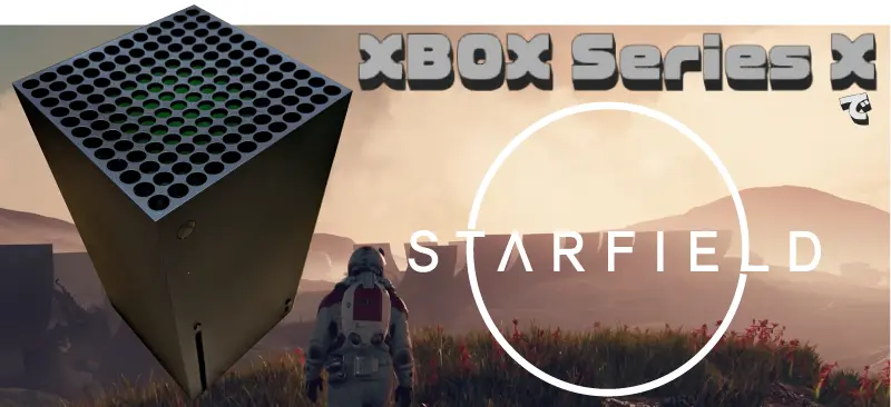 スターフィールドとXbox SeriesXのイメージ　