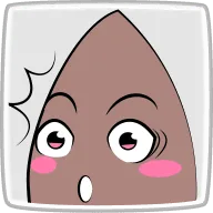 ヤーコン照れるびっくり