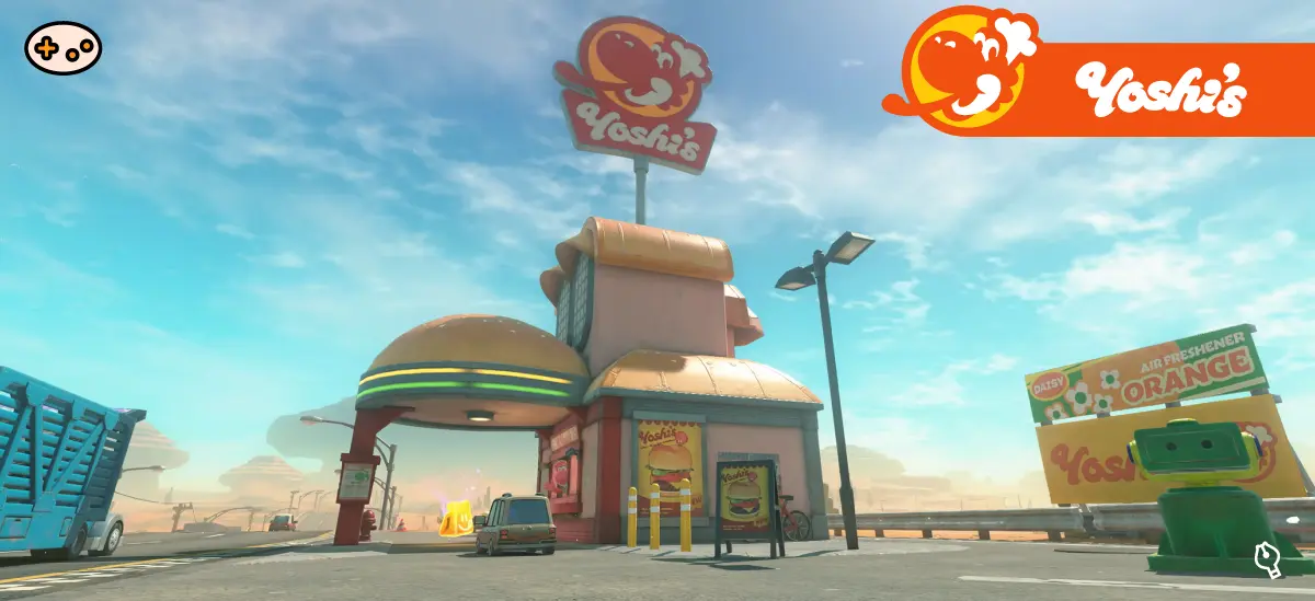 マリオカートワールドのヨッシーズ